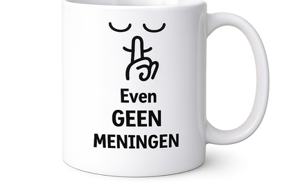 No Opinions for a While